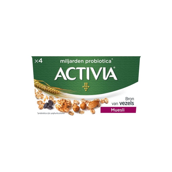 ACTIVIA yoghurt muesli nat 4 ST