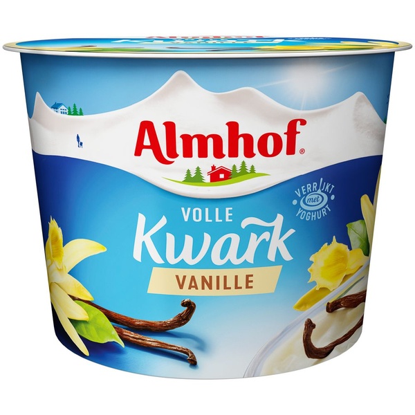 ALMHOF kwark vanille 500 GR