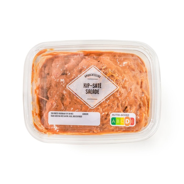 AMBACHTE kip sate salade 150 GR