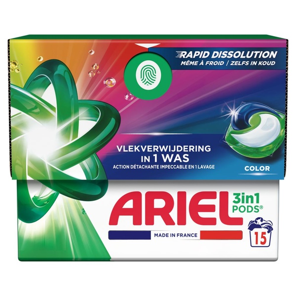 ARIEL pods 3-in-1 color 15 ST