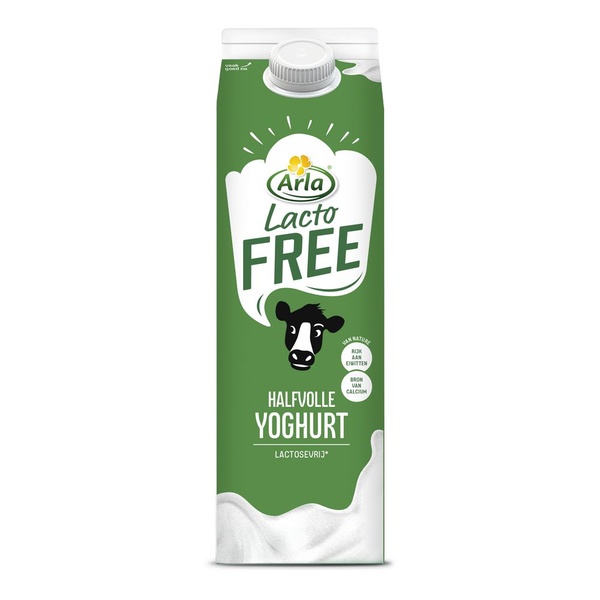 ARLA lacto free     yogh halfvol 1 LT