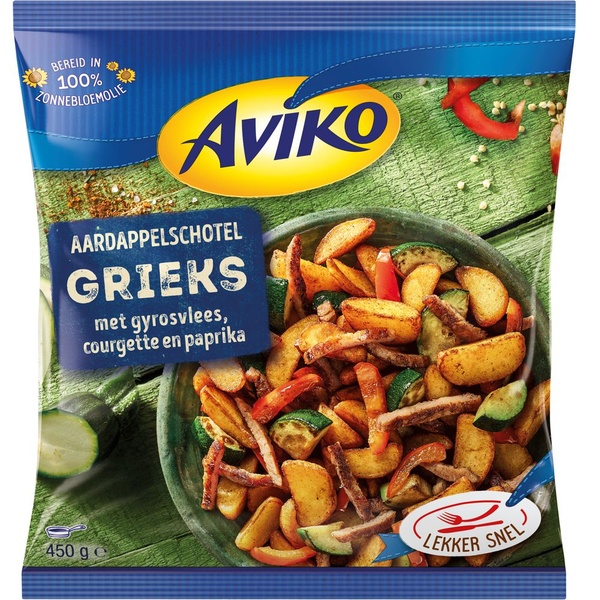 AVIKO aardappelschotel Grieks 450 GR