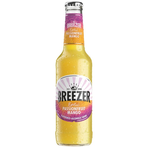 BACARD breezer passion fruit mango 275 ML