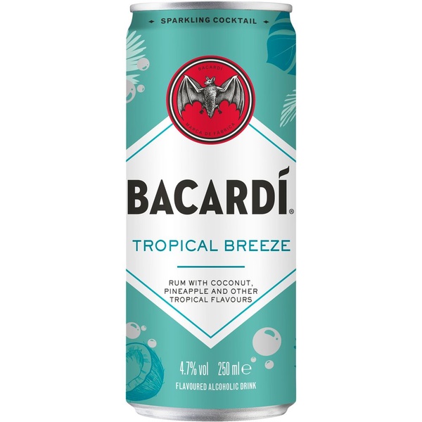 BACARD tropical breeze 250 ML