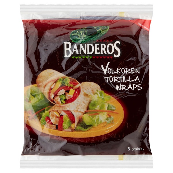 BANDEROS volkoren tortilla wraps 320 GR