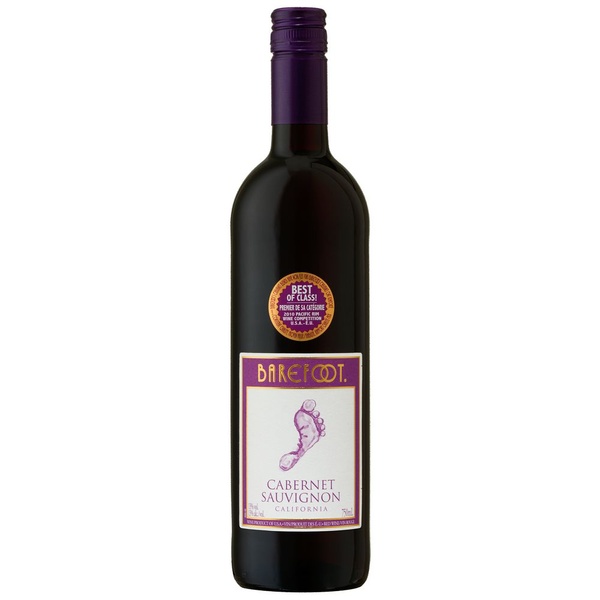 BAREFOOT cabernet sauvignon. 750 ML