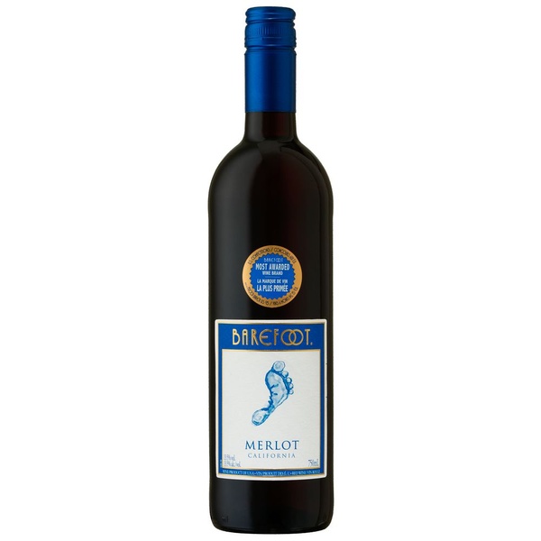 BAREFOOT merlot (rood). 750 ML