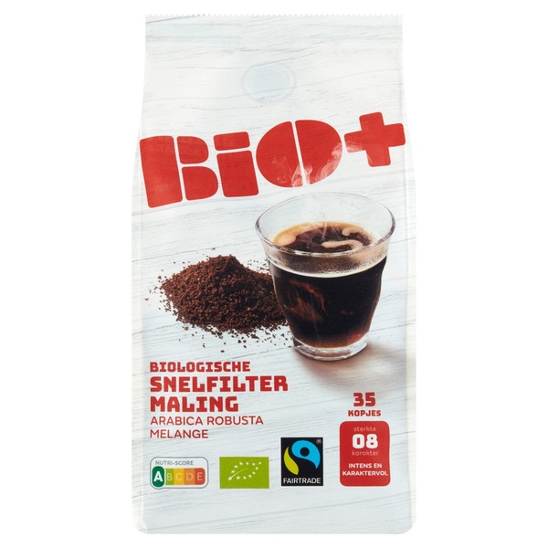 BIO dutch roast snelfilter bio 250 GR