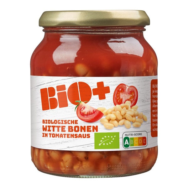 BIO bio wit bonen in tomatensaus 360 GR