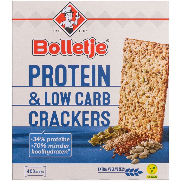 BOLLET cracker protein low carb 190 GR