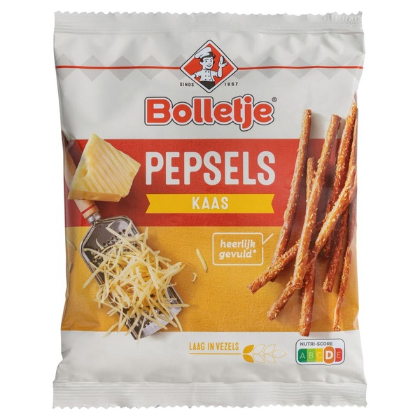 BOLLET pepsels kaas. 115 GR