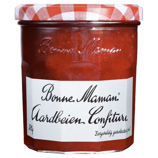 BMAMAN confituur      aardbeien. 370 GR