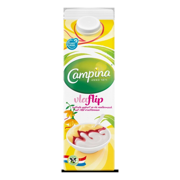 CAMPINA vlaflip vanille. 1 LT
