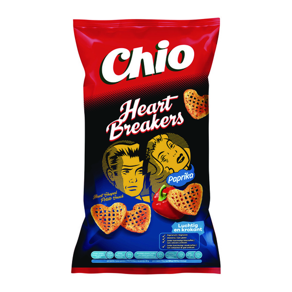 CHIO heartbreakers  paprika. 125 GR