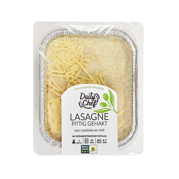 DAILYCH lasagne pittig gehakt 400 GR
