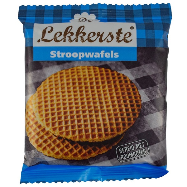 DE_LEKKE roomboter stroopwafels 80 GR