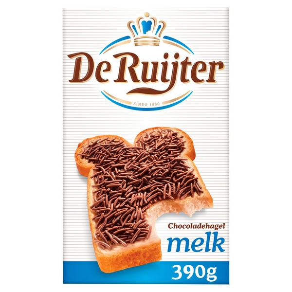RUIJTER chocoladehagel melk 390 GR