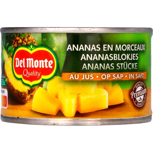 DELMON ananasstukjes 230 GR