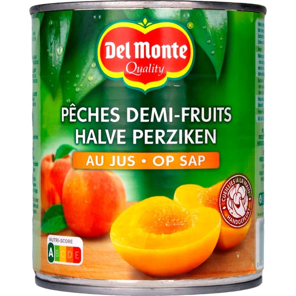 DELMON halve perzik. 825 GR