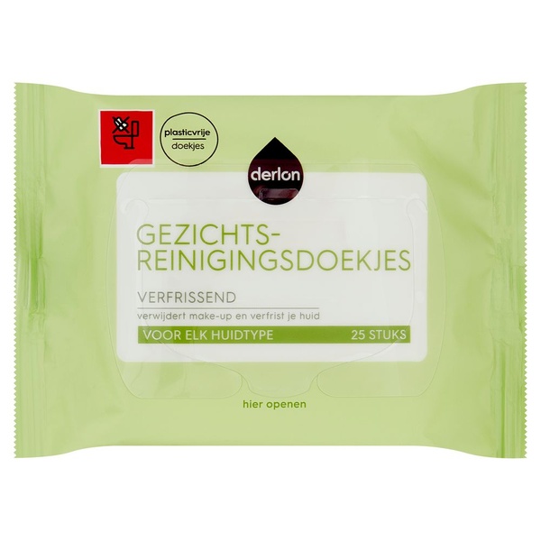 DERLON gezichtsdoekjes 25 ST