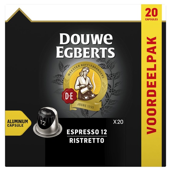 D.E. capsules espresso ristretto 20 ST