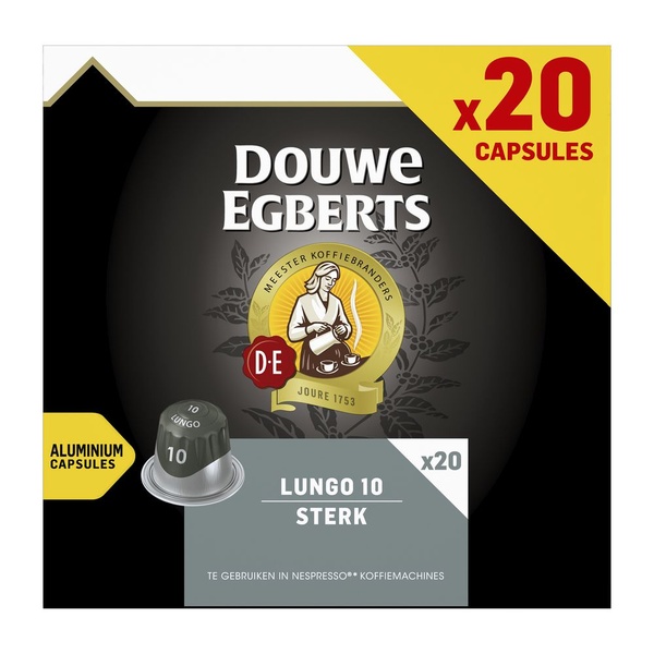 D.E. capsules lungo sterk 20 ST