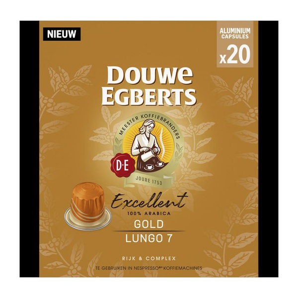 D.E. excellent gold capsules 20 ST