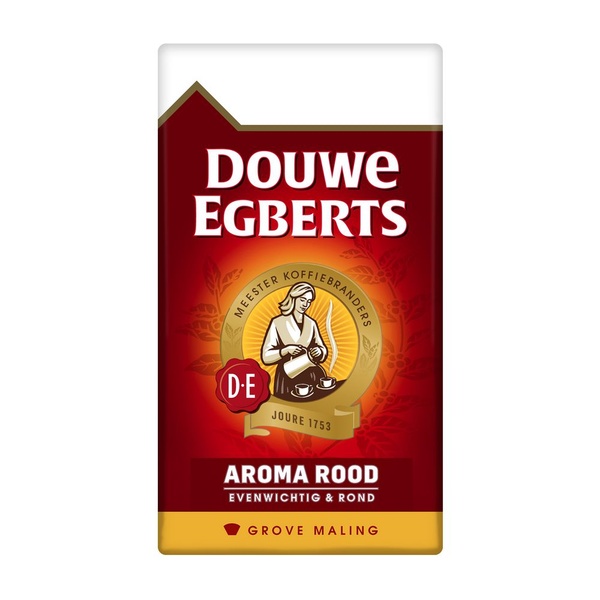 D.E. aroma rood     grove maling. 500 GR
