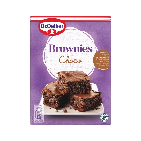 OETKER mix voor brownies 360 GR
