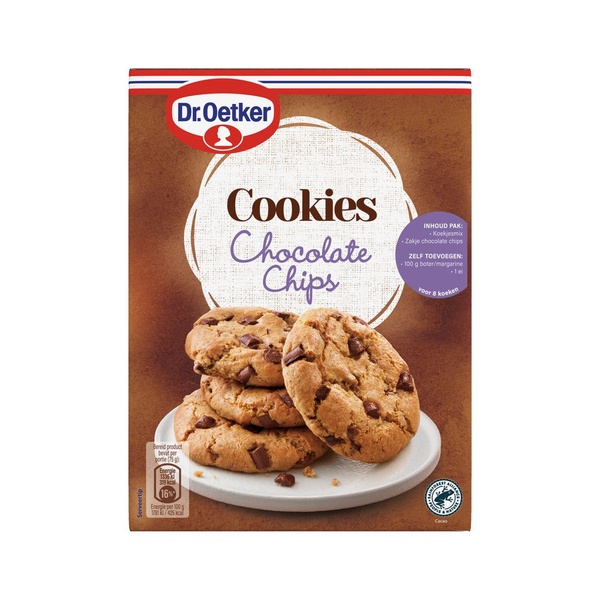 OETKER chocolate chips cookies 425 GR