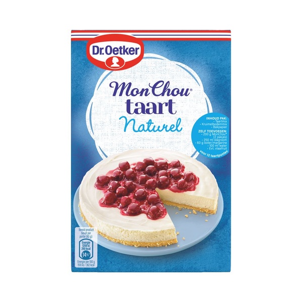 OETKER monchoutaart met bodem 385 GR