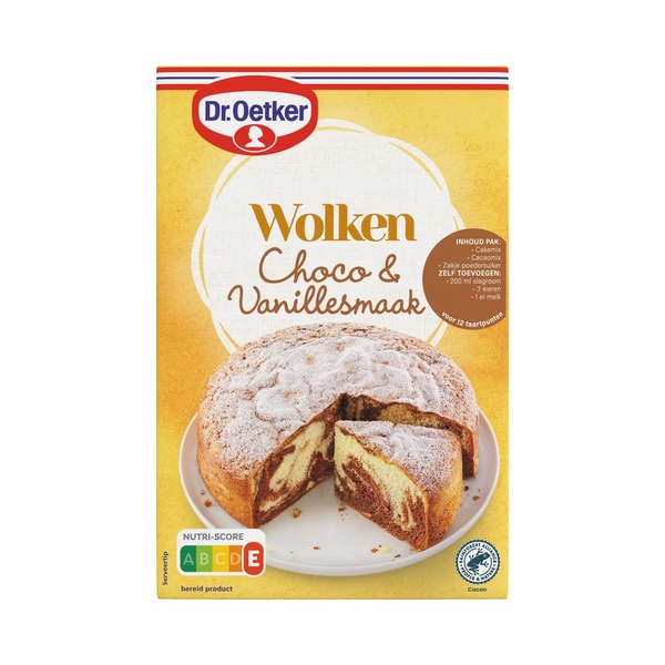 OETKER wolken cake vanille choco 455 GR