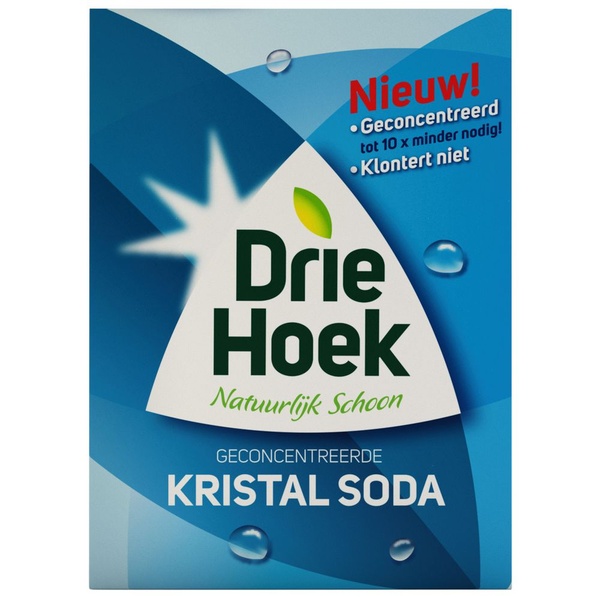 DRIEHOEK kristal  soda 600 GR