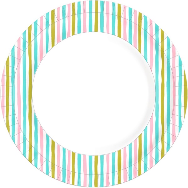 DUNI borden stripes multi 10 ST