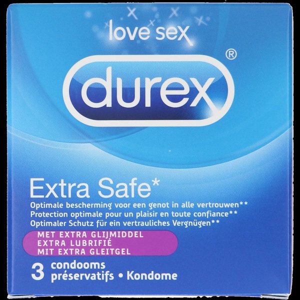 DUREX AV condooms extra safe 3 ST