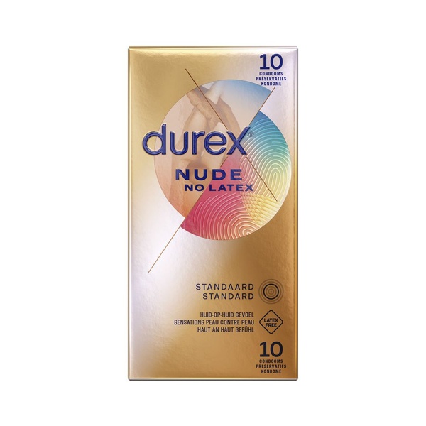DUREX AV condooms    nude latexvrij 10 ST