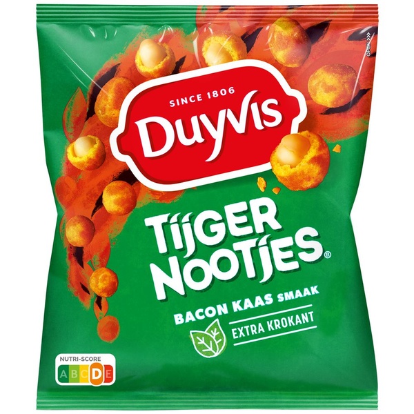 DUYVIS tijgernoten bacon kaas 275 GR