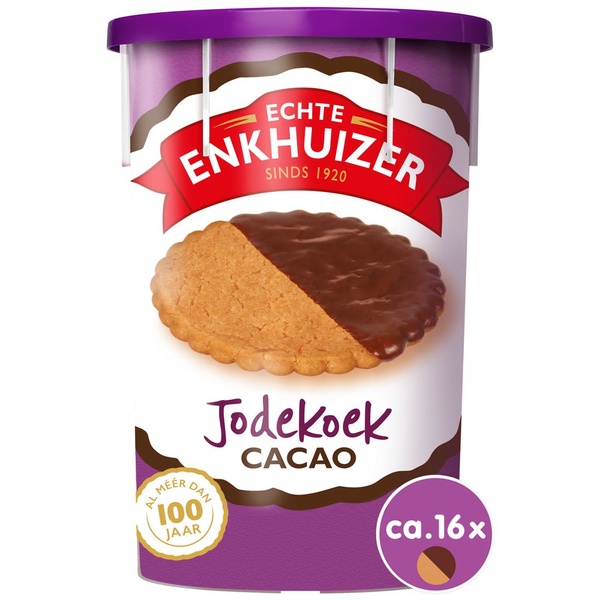 ENKHUIZ jodekoeken chocolade 16 ST