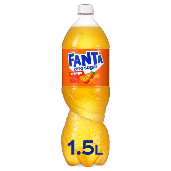 FANTA zero orange 1.5 LT