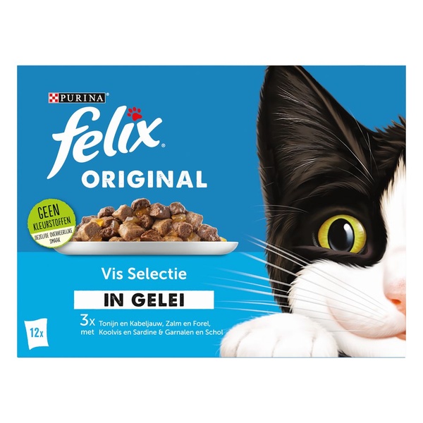 FELIX visselectie in gelei 1.02 KG