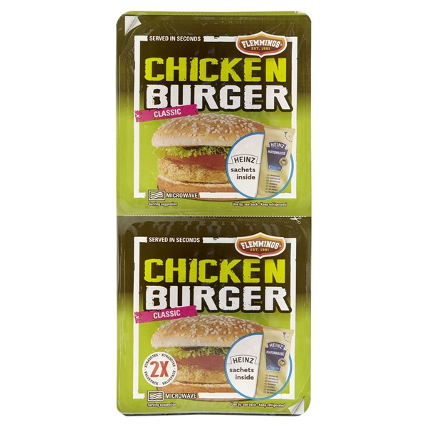 FLEMMING chickenburgers heinz 239 GR