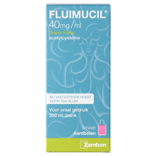 FLUIMUCI AV drank forte 40mg 200 ML