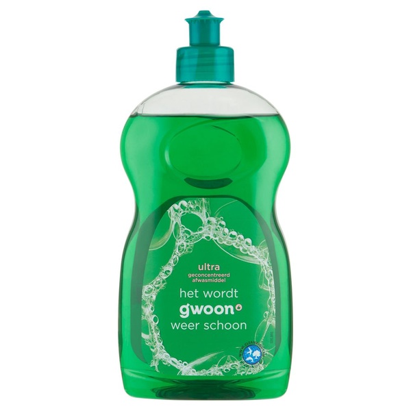 G'WOON ultra afwasmiddel geconcentreerd 0.5 LT