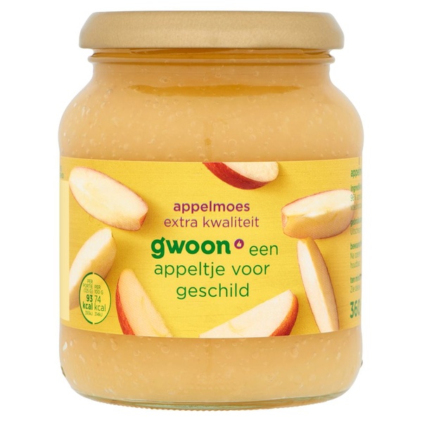 G'WOON appelmoes extra 360 GR