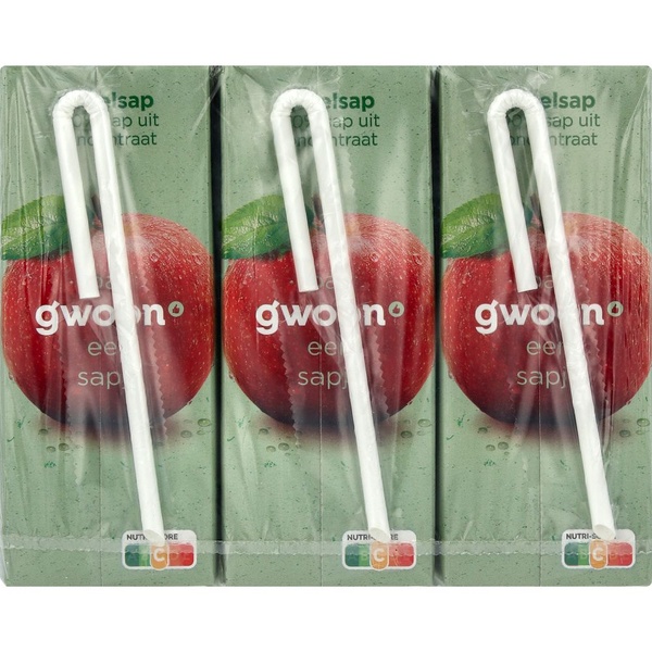 G'WOON appelsap 6x200 ml 6 ST