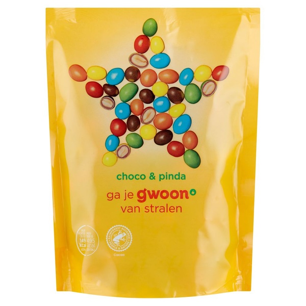G'WOON choco pinda's 250 GR