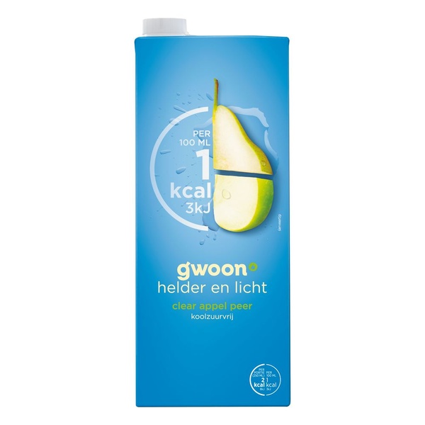 G'WOON clear appel en peer 1.5 ML