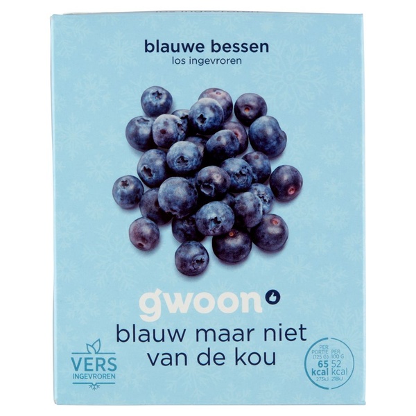 G'WOON blauwe bessen 250 GR