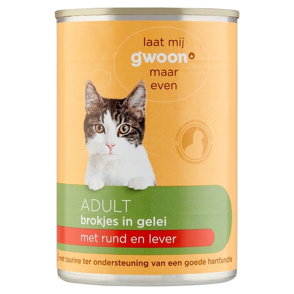 G'WOON kat gelei rund lever 405 GR