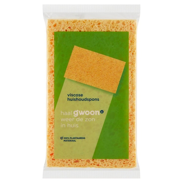 G'WOON viscose spons 1 ST